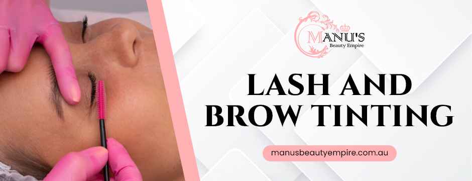 lash and brow tinting