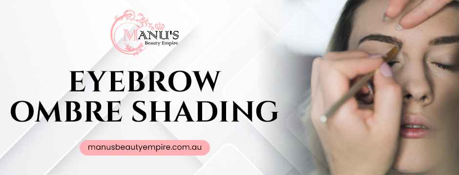 eyebrow ombre shading